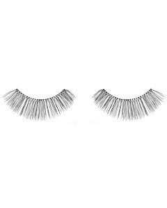 A pair of Ardell Natural 105 showing its rounded lash style & staggered lengths 