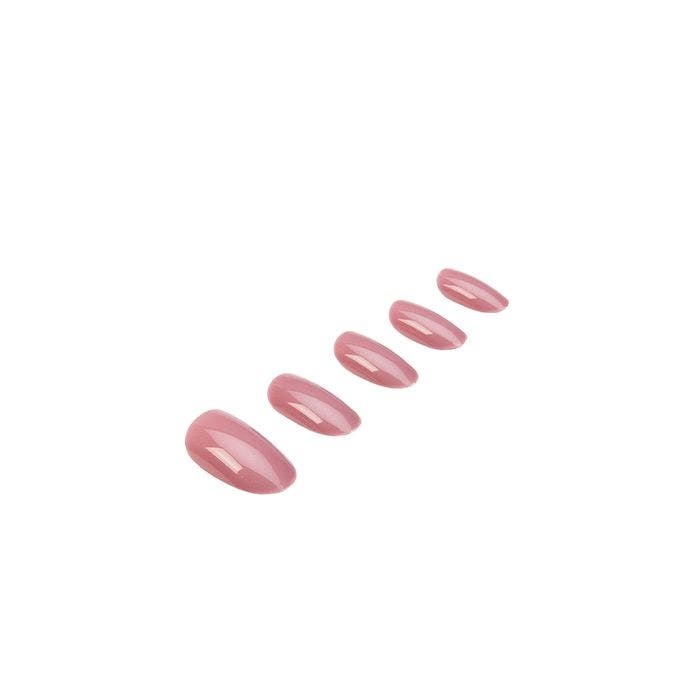 A set of Ardell Nail Addict Premium Artificial Nail in Sweet Pink variants