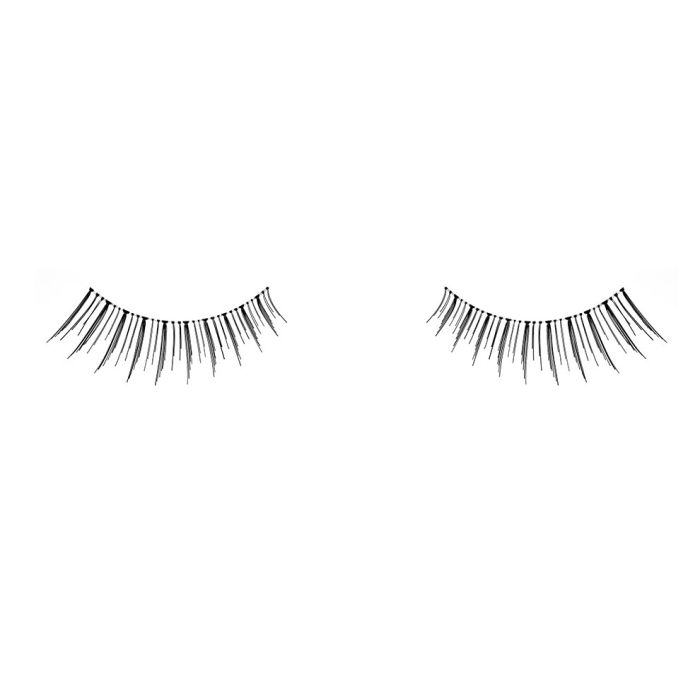 1 set of Ardell Natural Babies Lash faux lashes side by side featuring clustered lash fibers