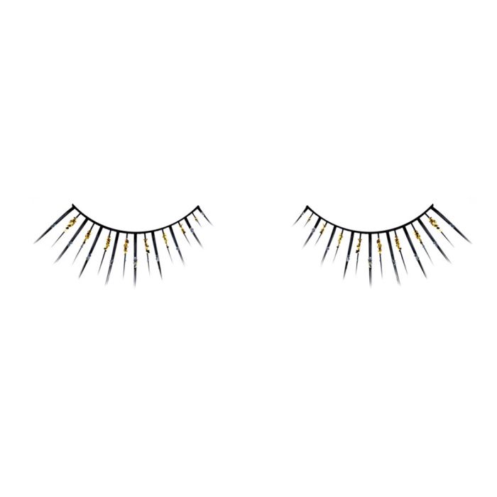 Pair of Ardell Shimmer Lash false lashes side by side featuring clustered lash fibers with rhinestones