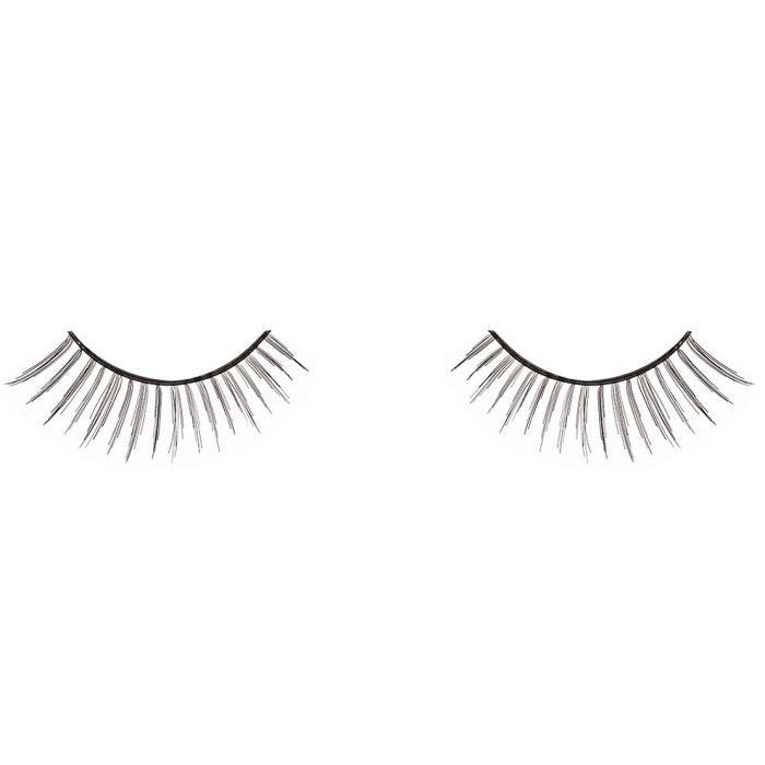 Pair of Ardell Self Adhesive Lash 116S false lashes side by side featuring clustered lash fibers