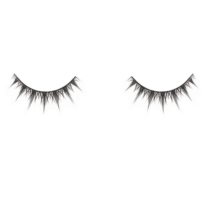Pair of Ardell Spiky Lash 389 false lashes side by side featuring clustered lash fibers