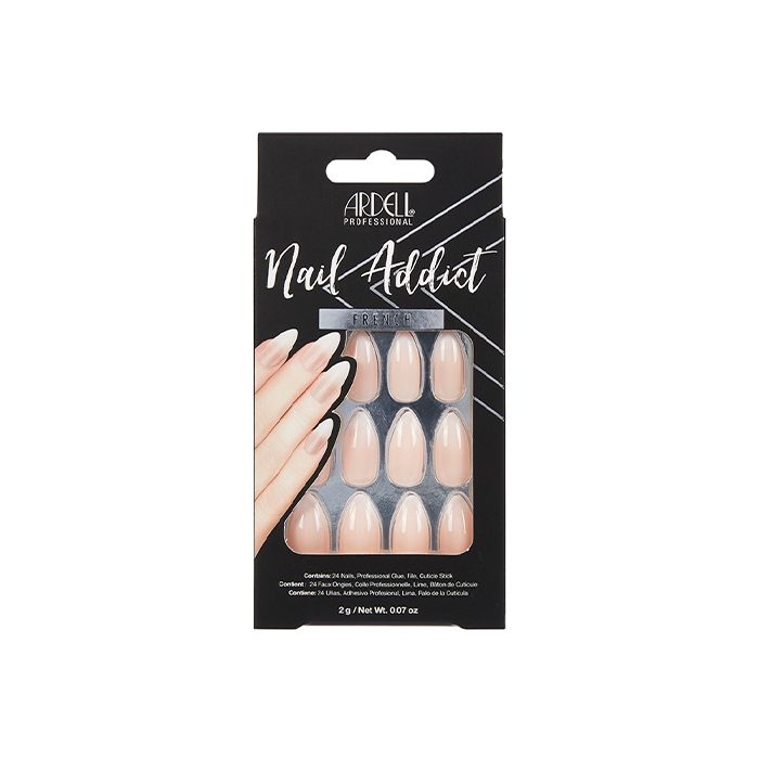 A frontage look of Ardell Nail Addict Artificial Nail in Ombré Fade variant in a wall hook ready packaging