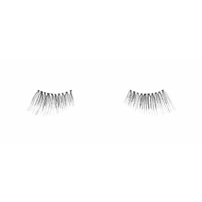 Pair of Andrea Mod Lash #315 false lashes side by side featuring clustered lash fibers