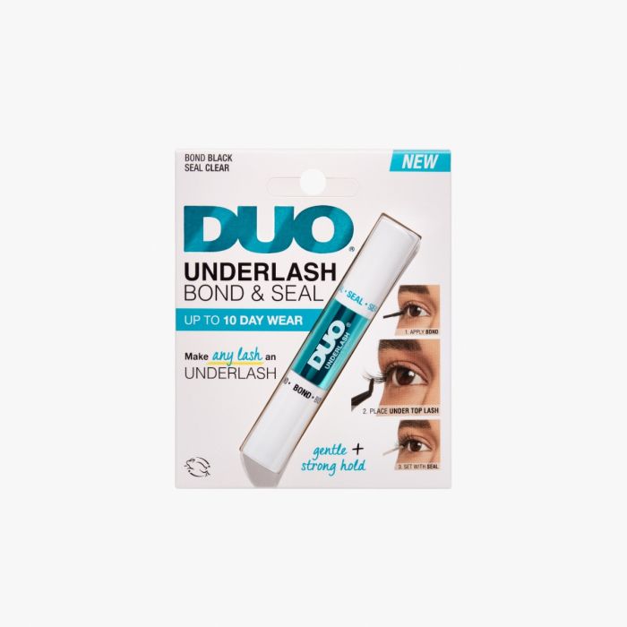 Front side of packaging for Duo Bond & Seal 