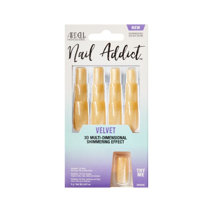 9 nails in packaging with a try me feature

