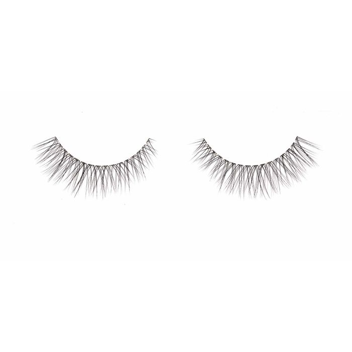 Pair of Ardell Lift Effect 740 false lashes side by side featuring slightly flared lash fibers with upswept contours