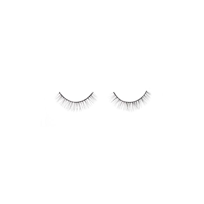 Ardell's Ecolashes 450 with multi-layered strand, medium volume, medium length and rounded shape lash