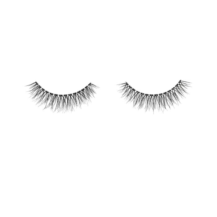 Pair of Ardell Naked Lash 420 false lashes side by side featuring clustered lash fibers