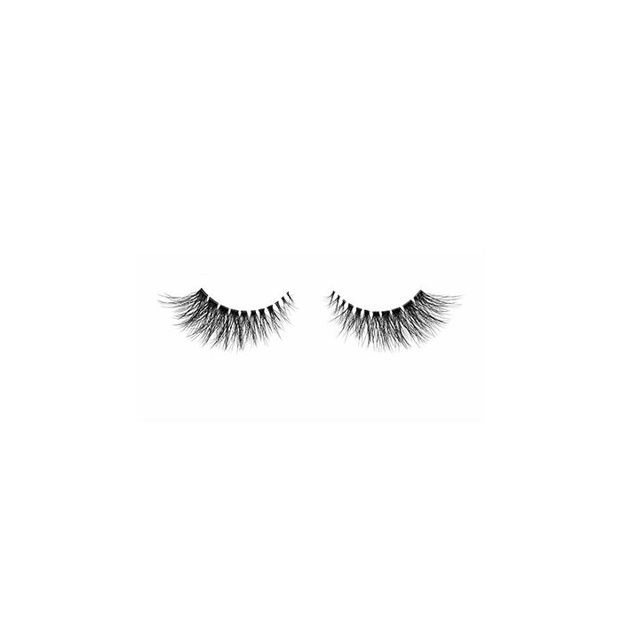 Pair of Ardell Lash Contour 371 Eye-Elongating false lashes side by side showing its angular, flared lash style