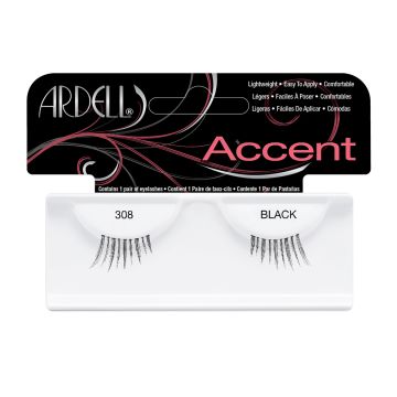 Lash Accent 308, Flared Silhouette with Flexible Invisiband