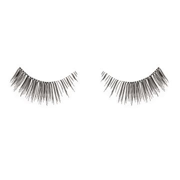 Pair of Ardell Edgy Lash 406 false lashes side by side featuring clustered lash fibers