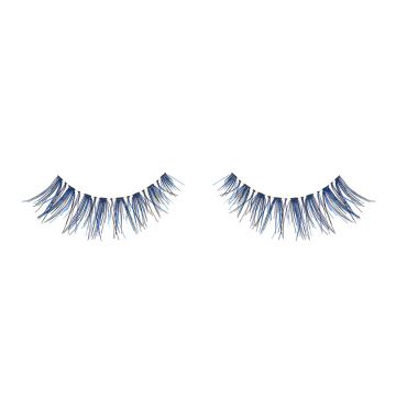 Pair of Ardell Demi Wispies Blue false lashes side by side featuring clustered lash fibers