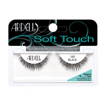 Soft Touch Lashes  160, Lightweight with Fine Tapered Tips