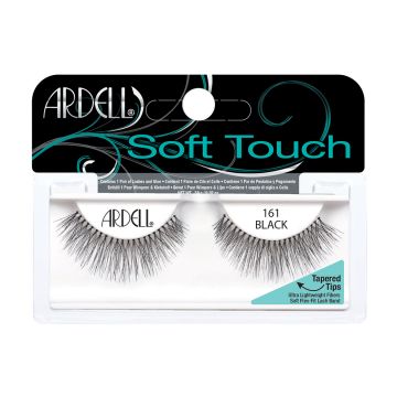 Soft Touch Lashes  161, Lightweight with Fine Tapered Tips