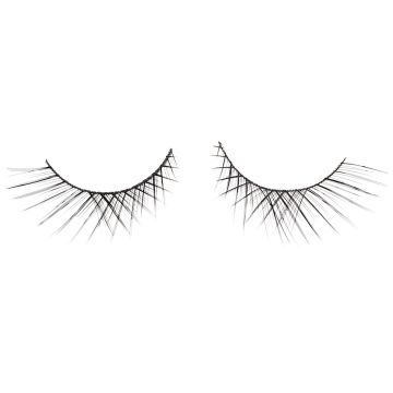 Pair of Ardell Corset Lash 501 false lashes side by side featuring clustered lash fibers