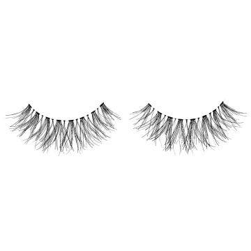 A single pair of Ardell Wispies showing its signature wispies style with crisscross, feathering, and curl