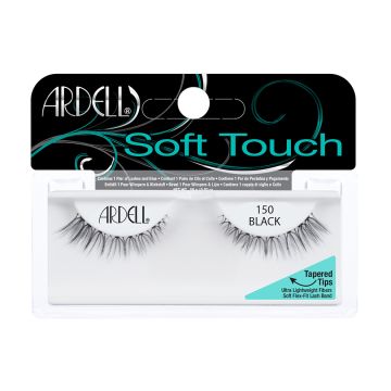 Soft Touch Lashes  150, Lightweight with Fine Tapered Tips