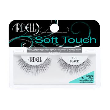 Soft Touch Lashes  151, Lightweight with Fine Tapered Tips