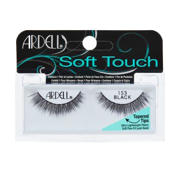 Soft Touch Lashes  153, Lightweight with Fine Tapered Tips