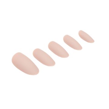 Set of Ardell Nail Addict Artificial Nail -  Barely There Nude nails