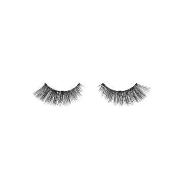 Pair of Ardell Magnetic Lash pair, 3D Faux Mink 811, featuring its finely tapered ends and the flared, winged-out style.
