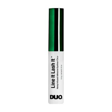 DUO Line It Lash It Hemp Infused Clear Lash Adhesive, For All Lashes