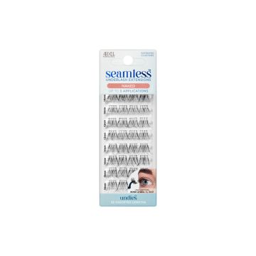 Front side of packaging for Seamless Underlash  Extensions Naked Refill 