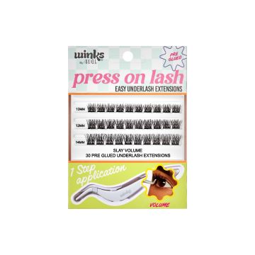 Ardell Winks Press on Lash underlash extensions slay volume SKU# 36736 front