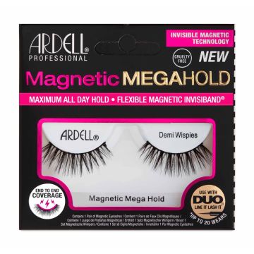 Magnetic Megahold Demi Wispies Lashes with  Flexible Invisiband