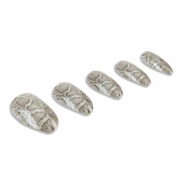 Ardell Nail Addict Premium Nail Set, Grey Python