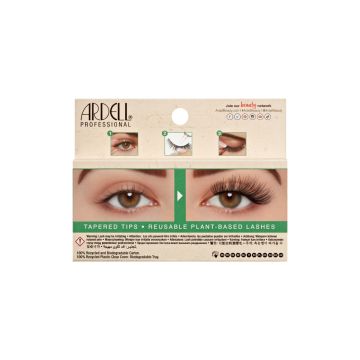 ECOLASHES Canny Strip Lashes, Natural Hemp Fibers with Cotton Band
