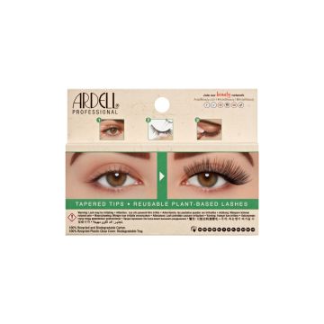 ECOLASHES OMG3 Strip Lashes, Natural Hemp Fibers with Cotton Band