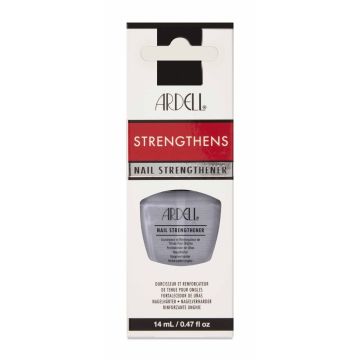 Front of Ardell Nail Strengthener packaging with printed text