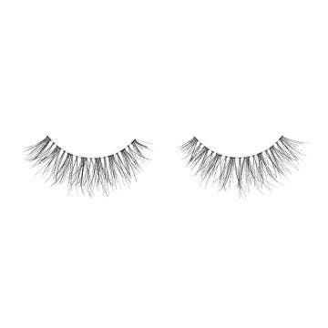 Pair of Ardell Naked Lash 425 false lashes side by side featuring soft and comfortable Invisiband lash band