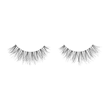 Pair of Ardell Naked Lash 425 false lashes side by side featuring soft and comfortable Invisiband lash band