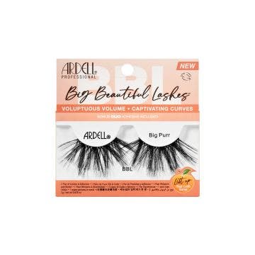 A pair of Ardell Big Beautiful Lashes in Big Purr in its packaging