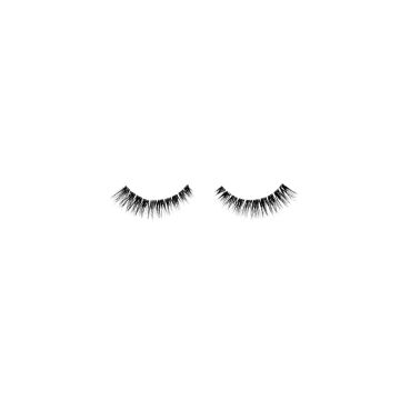 A pair of floating Ardell Active Lash Speedy  lay in a white setting