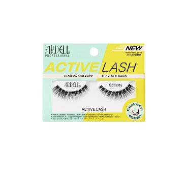 Front of Ardell Active Lash Speedy variant wall-hook retail box