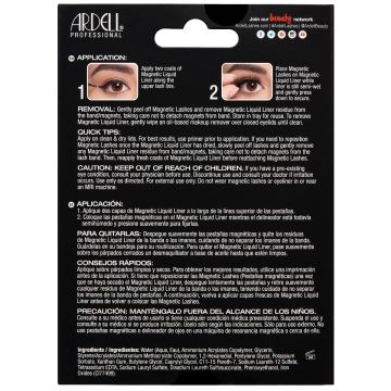 Ardell, Magnetic Liquid Liner & Lash Kit, Accent 002