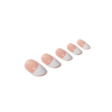 Set of Ardell Nail Addict Eco Crescent French design 