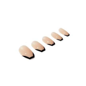 Ardell Nail Addict Eco French Noir