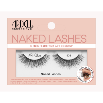 Ardell Naked Lashes 431 in retail packaging
