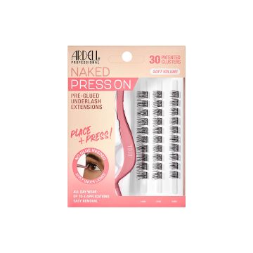 Ardell Naked Press on Lash Underlash Extensions Soft Volume SKU# 32268 Front