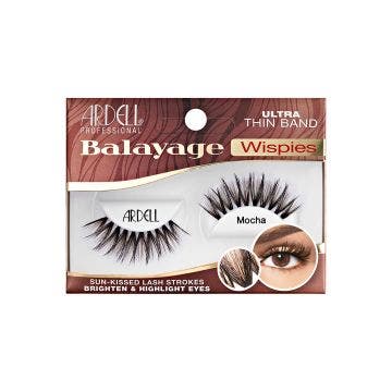 Ardell Lashes 36722 Balayage Wispies Mocha Packaging Front Side