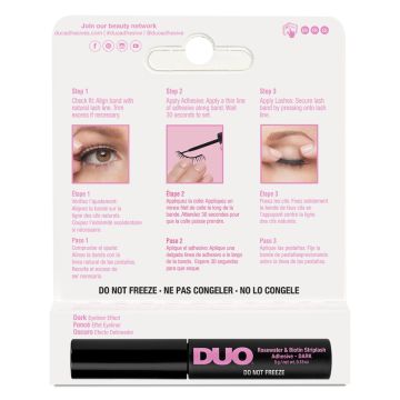 DUO® Rosewater & Biotin Striplash Adhesive, Dark, 5 g