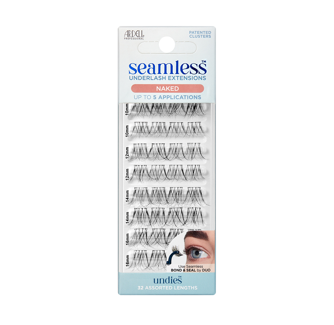 SEAMLESS UNDERLASH EXTENSIONS NAKED REFILL