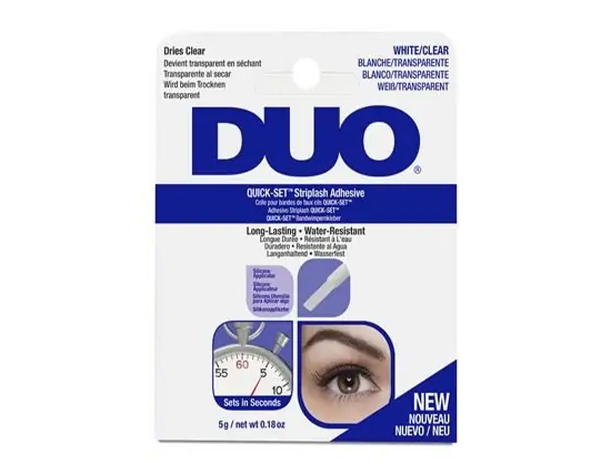 DUO QUICK-SET STRIP LASH ADHESIVE — CLEAR