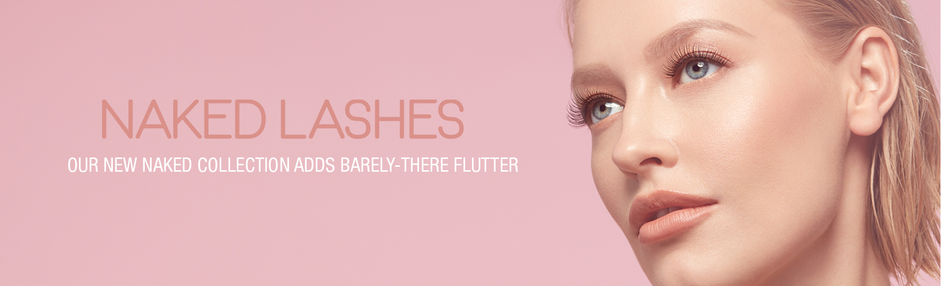 Naked Lashes collection banner